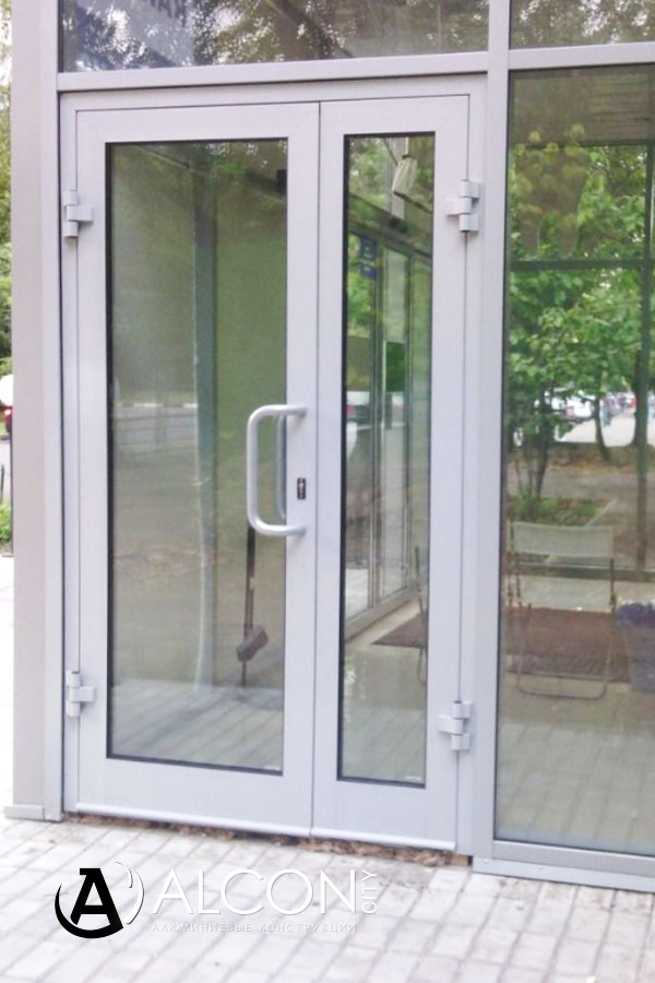 Алюминиевые входные двери в Звенигороде