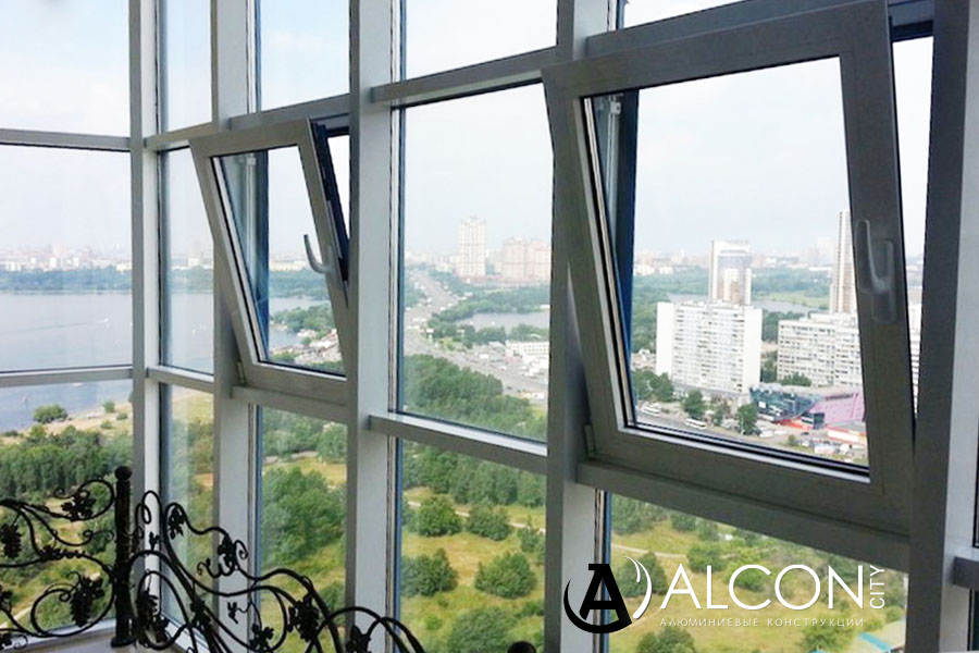 Холодные алюминиевые окна в Звенигороде